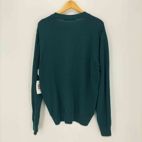 メゾンキツネ MAISON KITSUNE ワッペン ウールカーディガン メンズ JPN:S