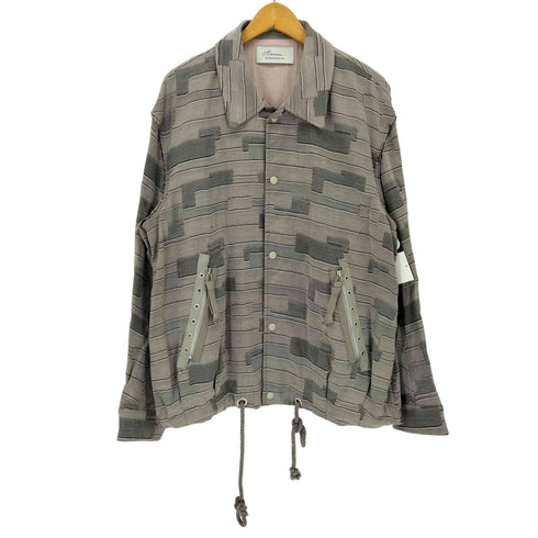 Azuma. アズマ C/N CRUST JACQUARD COACH JACKET クラストコーチジャケット domestic メンズ 0