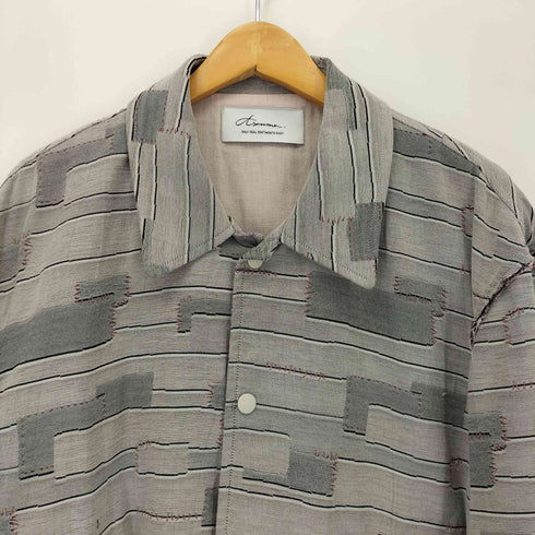 Azuma. アズマ C/N CRUST JACQUARD COACH JACKET クラストコーチジャケット domestic メンズ 0