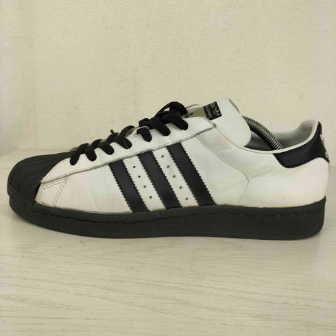 アディダスオリジナルス adidas Originals 90S 95年製 SUPERSTAR スーパースター 金ベロ ローカットスニーカー メンズ JPN:28