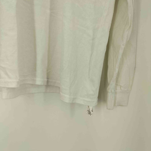 サブウェア SUBWARE USA製 フロント ロゴ アーム プリント L/S カットソー ロンT メンズ XXL