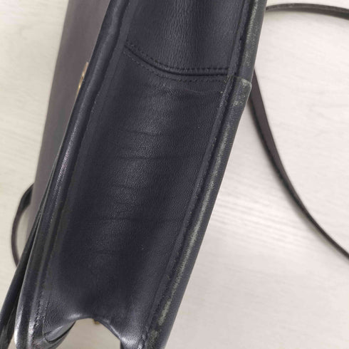 コーチ COACH 80-90S USA製 レザーターンロックショルダーバッグ レディース
