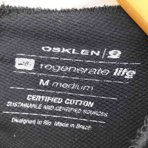 オスクレン OSKLEN モックネック サーマルカットソー メンズ M