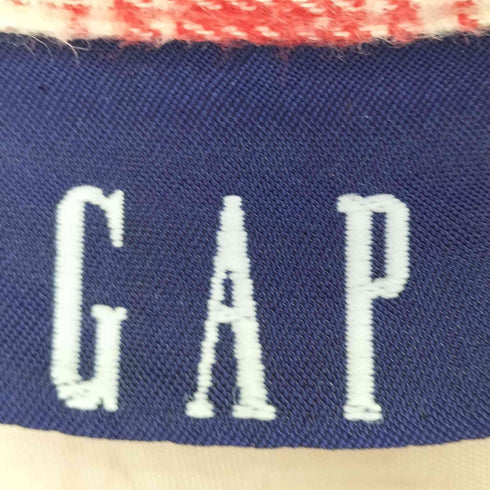 ギャップ Gap 90s OLD チェック オープンカラーシャツ レディース S
