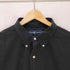 ポロバイラルフローレン Polo by RALPH LAUREN 90S CLASSIC FIT ポニー刺繍 ボタンダウン L/S ブラック シャツ ビックサイズ メンズ XXL