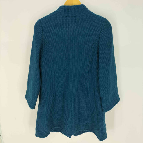 ケティー KETTY luxury 立体編み ノーカラーコート レディース import:M