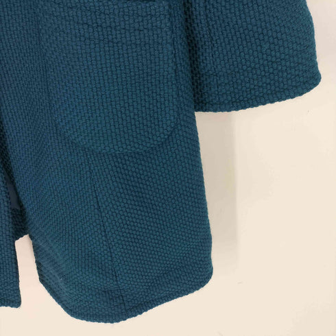 ケティー KETTY luxury 立体編み ノーカラーコート レディース import:M