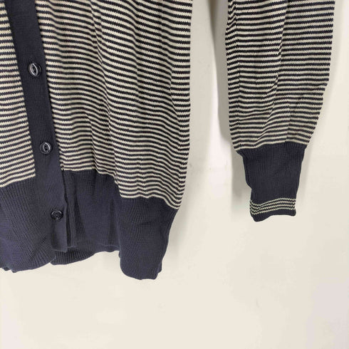 ラルフローレン RALPH LAUREN ボーダー ニットカーディガン レディース L
