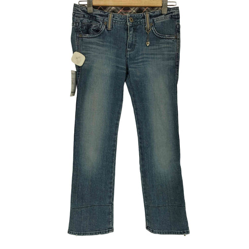 バーバリーブルーレーベル BURBERRY BLUE LABEL ローライズ フレア デニム パンツ Y2K レディース 23