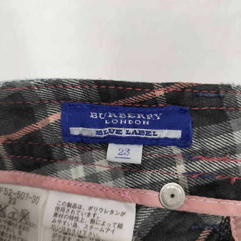 バーバリーブルーレーベル BURBERRY BLUE LABEL ローライズ フレア デニム パンツ Y2K レディース 23