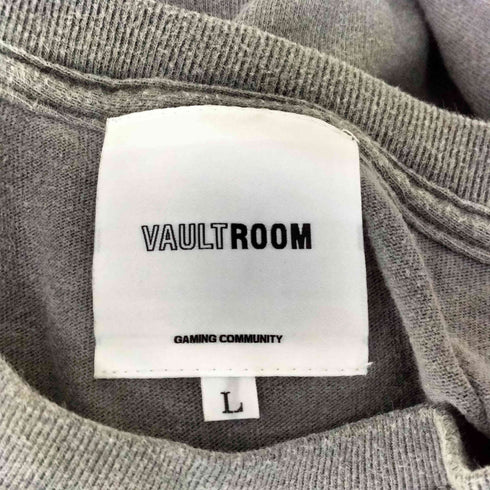 ボルトルーム vaultroom MOTOKO TEE アニメキャラクター刺繍 半袖Tシャツ メンズ L
