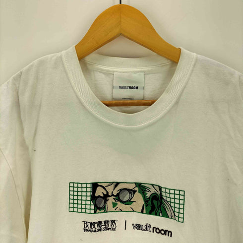 ボルトルーム vaultroom BATOU TEE アニメキャラクター刺繍 半袖Tシャツ メンズ L