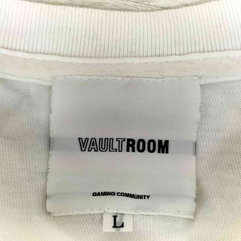 ボルトルーム vaultroom BATOU TEE アニメキャラクター刺繍 半袖Tシャツ メンズ L