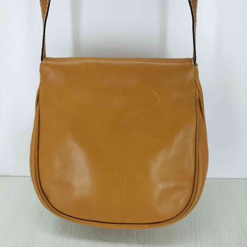 ボッテガヴェネタ BOTTEGA VENETA OLD がま口 レザー ショルダーバッグ レディース