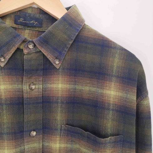 ペンドルトン PENDLETON Thomas Kay オンブレチェック ボタンダウン ネルシャツ メンズ import:L