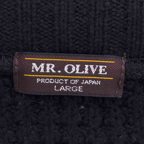 ミスターオリーブ MR.OLIVE ワッフルニットベスト メンズ L