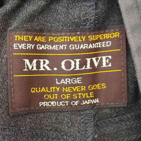ミスターオリーブ MR.OLIVE ストレッチイージーパンツ メンズ L