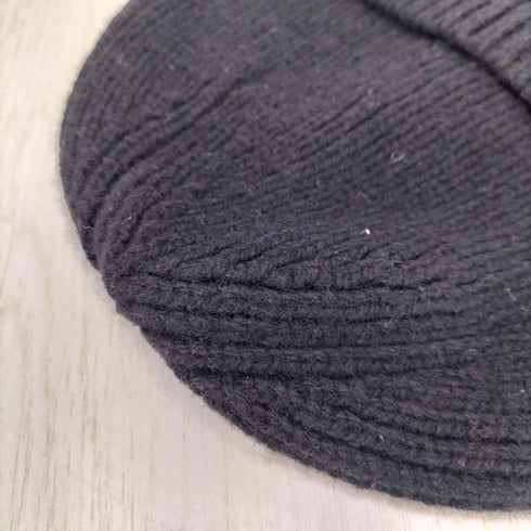 ディーゼル DIESEL ロゴ刺繍 ニット帽 ビーニー メンズ