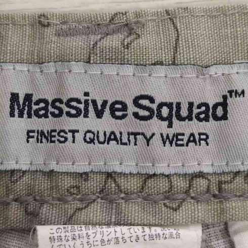 Massive Squad 迷彩 カーゴパンツ メンズ JPN:XL