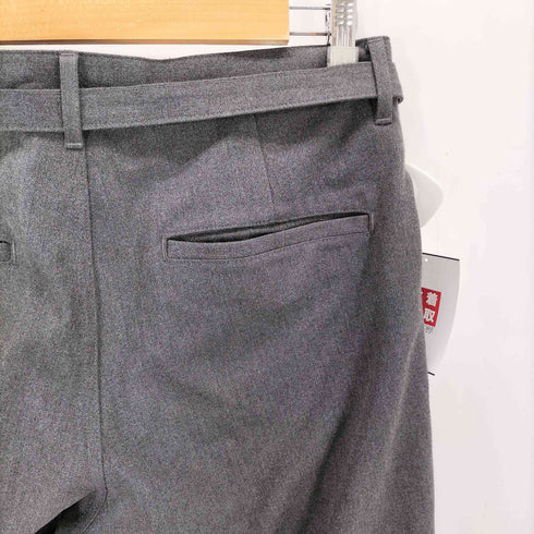ミスターオリーブ MR.OLIVE THERMO LITE STRETCH TWILL BELTED WIDE TAPERED PANTS ワイドテーパードパンツ メンズ L