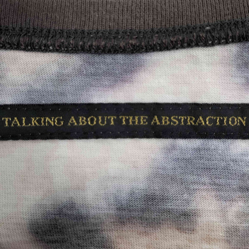 トーキングアバウトザアブストラクション TALKING ABOUT THE ABSTRACTION レオパード UネックTシャツ Y2K メンズ JPN:1