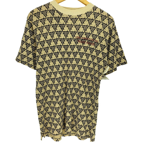PEACEMAKER リネン混 総柄 OXYGEN クルーネックTシャツ メンズ