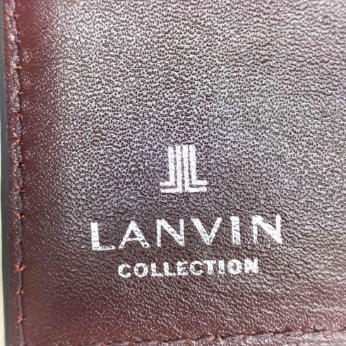 ランバンコレクション LANVIN COLLECTION レザー パスケース カードケース メンズ