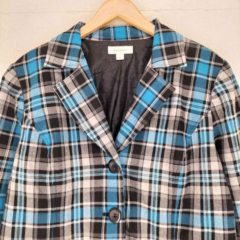 Dressbarn 3Bチェックテーラードジャケット レディース JPN:L