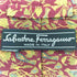 サルヴァトーレフェラガモ Salvatore Ferragamo 総柄 シルクネクタイ メンズ