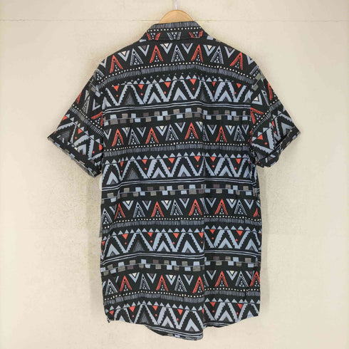 ホリスター Hollister 総柄ボタンダウンショートスリーブシャツ メンズ JPN:M