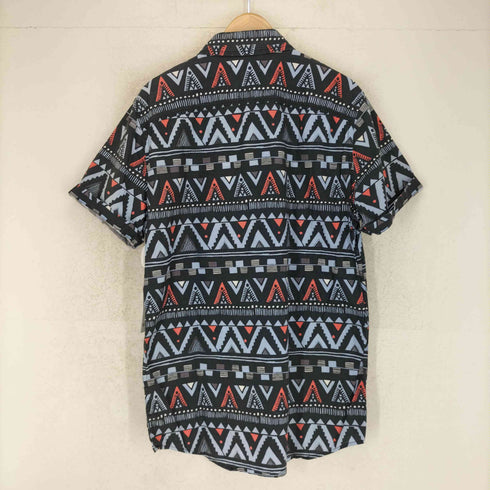 ホリスター Hollister 総柄ボタンダウンショートスリーブシャツ メンズ JPN:M