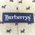 バーバリーズ BURBERRYS 犬柄 シルクネクタイ メンズ