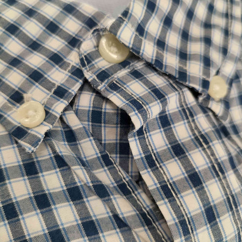 アイゾッド IZOD ボタンダウンショートスリーブチェックシャツ メンズ JPN:XL