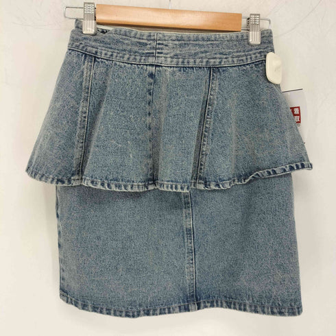 ムルーア MURUA ペプラムデニムミニスカートセットアップ レディース JPN:1