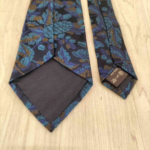 ジバンシィ GIVENCHY 総柄 シルクネクタイ メンズ