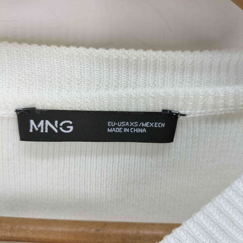マンゴー MNG メタルボタン リヨセル カーディガン レディース import:XS