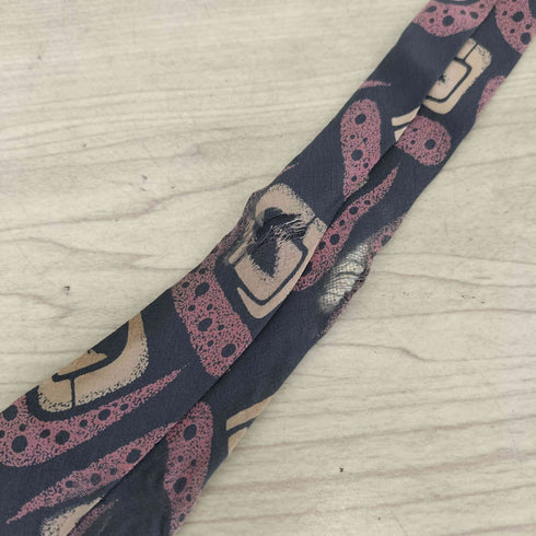 ジョルジオアルマーニ Giorgio Armani 総柄 シルクネクタイ メンズ