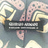 ジョルジオアルマーニ Giorgio Armani 総柄 シルクネクタイ メンズ
