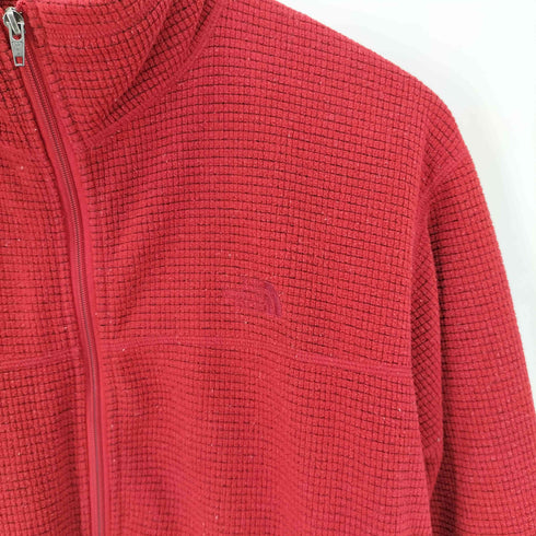 ザノースフェイス THE NORTH FACE 同色ロゴ刺繍 スタンドカラー フリースジャケット メンズ import:L