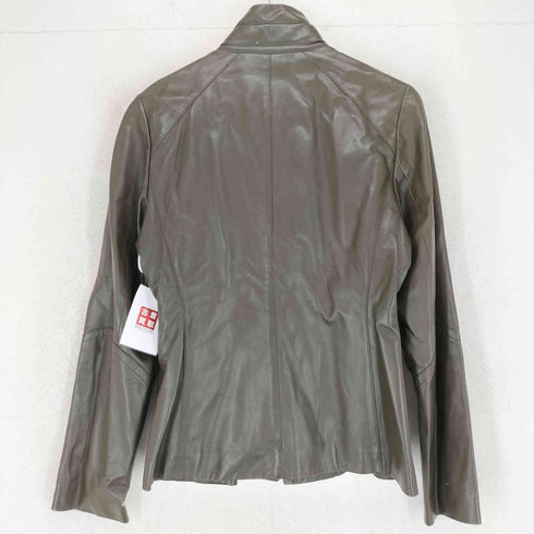 アルチザン ARTISAN 00S lamb leather ジップアップレザージャケット Y2K レディース JPN:S