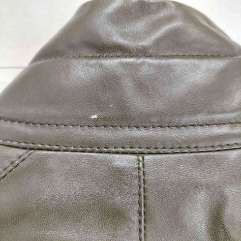 アルチザン ARTISAN 00S lamb leather ジップアップレザージャケット Y2K レディース JPN:S
