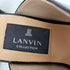 ランバン LANVIN レースアップ レザー ヒールサンダル ミュール レディース JPN:22.5