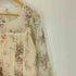 ガニーサックス GUNNE SAX 80-90S 花柄 レース タック ロケットTALON フリル ロングワンピース レディース