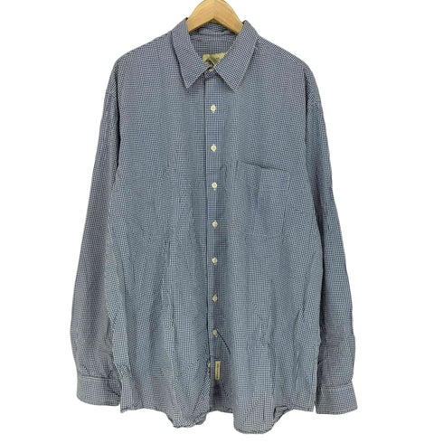 エディーバウアー Eddie Bauer 白タグ ギンガムチェック ロングスリーブシャツ メンズ JPN:XL