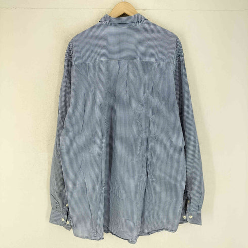 エディーバウアー Eddie Bauer 白タグ ギンガムチェック ロングスリーブシャツ メンズ JPN:XL