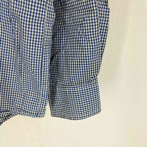 エディーバウアー Eddie Bauer 白タグ ギンガムチェック ロングスリーブシャツ メンズ JPN:XL