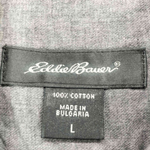 エディーバウアー Eddie Bauer レギュラーカラーロングスリーブシャツ メンズ JPN:L