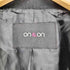 ON&ON サイドプリーツ パイピングテーラードジャケット レディース 160