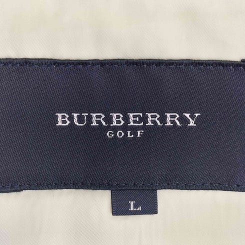 バーバリーゴルフ BURBERRY GOLF エクエストリアンナイト刺繍 ダブルジップ ナイロンジャケット レディース JPN:L