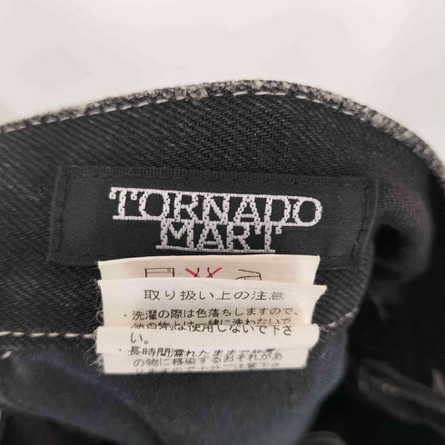 トルネードマート TORNADO MART クラッシュデザインブーツカットデニムパンツ Y2K メンズ JPN:L